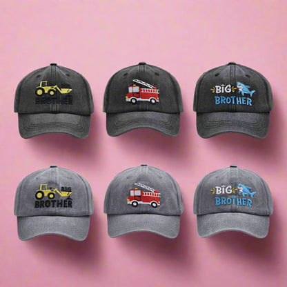 Cotton Embroidered Small Car Children's Baseball Caps