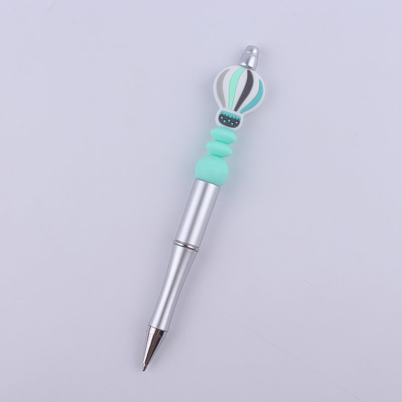 Beadable Pens Hot Air Balloon Beads Plastic Ballpoint