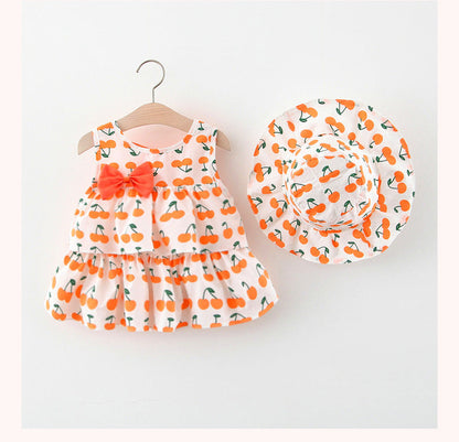 Girls Beach Dress Cotton Baby Clothes