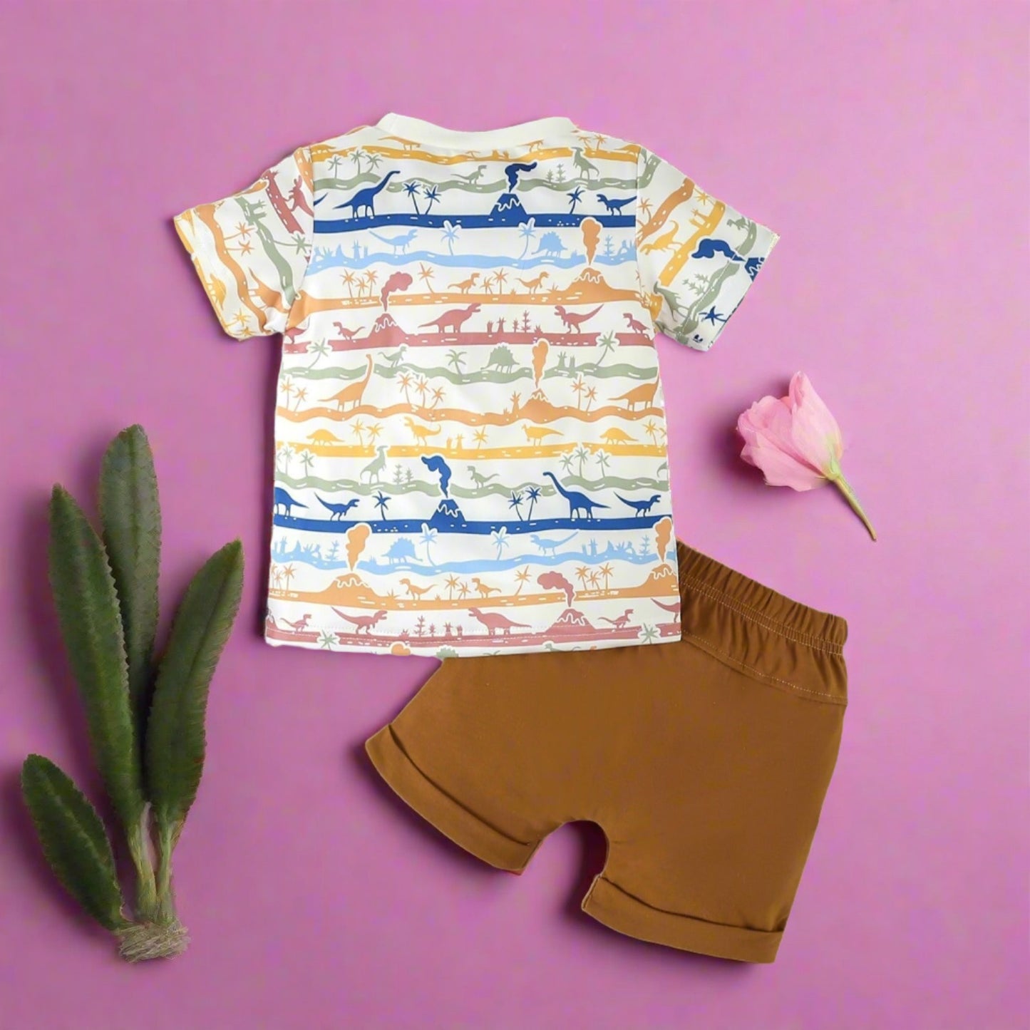 Cotton Sports Casual Shorts Set