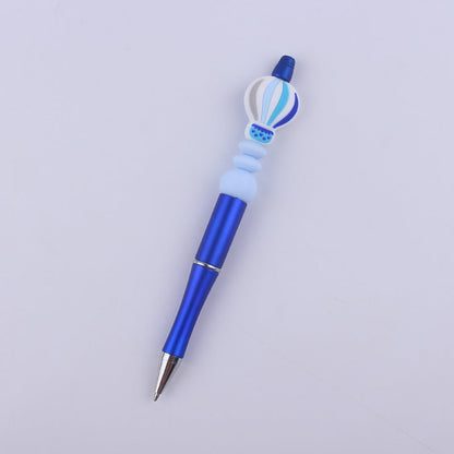 Beadable Pens Hot Air Balloon Beads Plastic Ballpoint