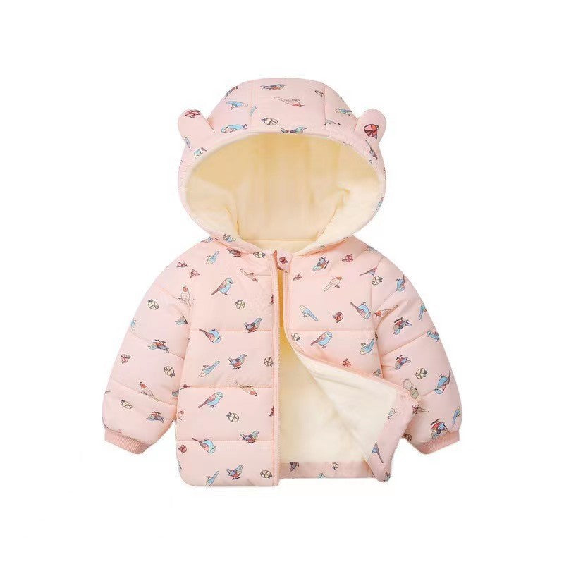 Wholesale Autumn and Winter Thickened Nylon Baby Clothes