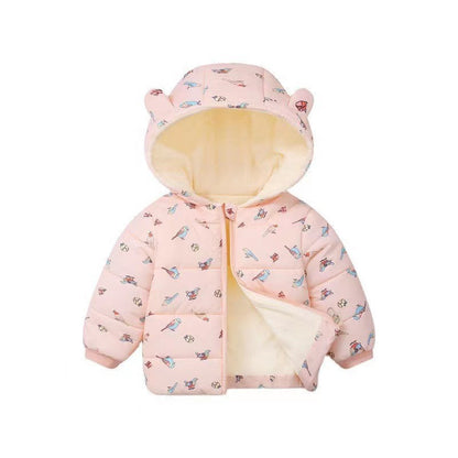 Wholesale Autumn and Winter Thickened Nylon Baby Clothes