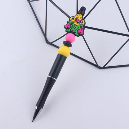 Beaded PENS Cartoon Fruit Series Silicone Handmade Beaded