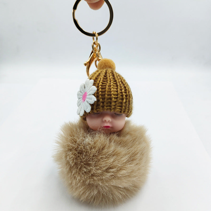 Plush Doll Keychain