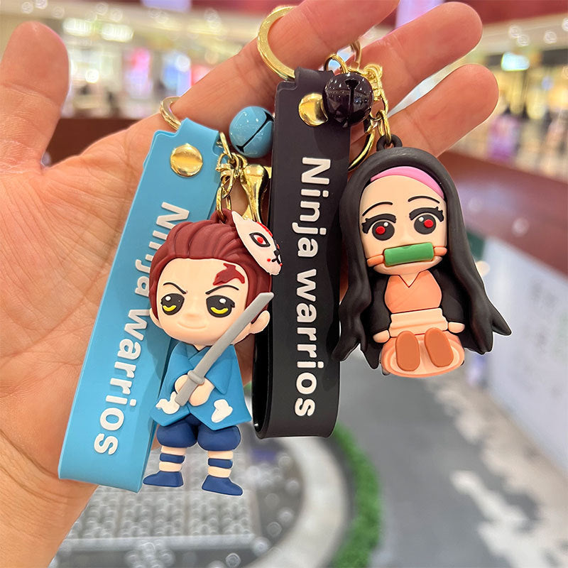 Cartoon PVC Silicone Creative Keychain