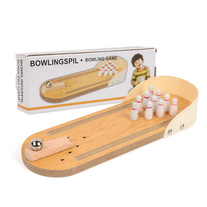 Early Education Wooden Bowling Children's Puzzle Toys