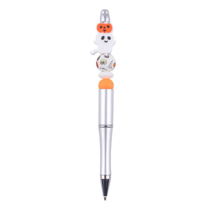Beaded Pens DIY Handmade Cartoon Halloween Silicone Teether