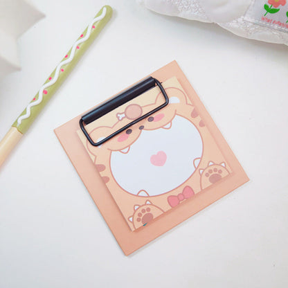Cute Mini Board Clip Paper Convenience Stickers