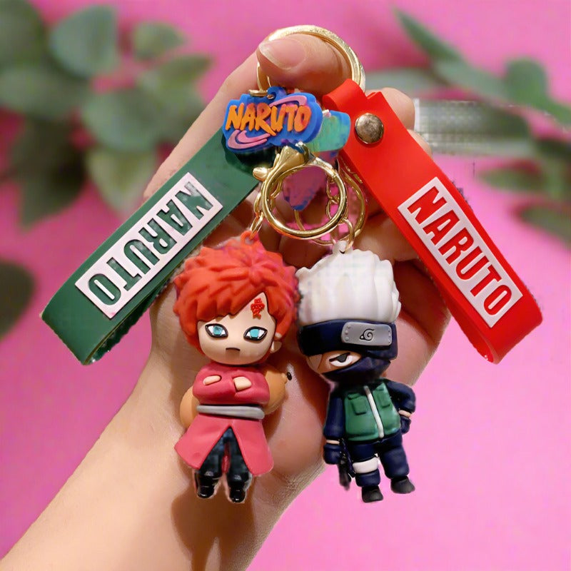 Cartoon Anime PVC Soft Glue Keychain Cute Keychain