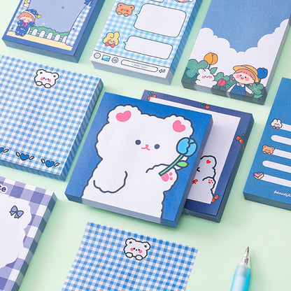 Cute Little Bear Paper Convenience Stickers