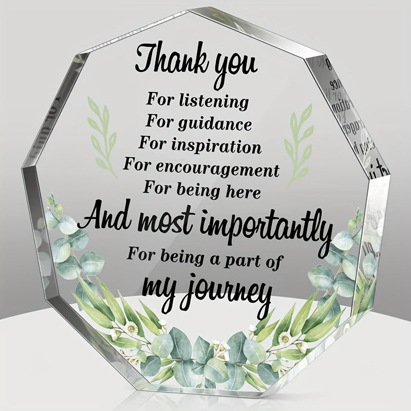 Mother's Day Polygonal Acrylic Ornaments