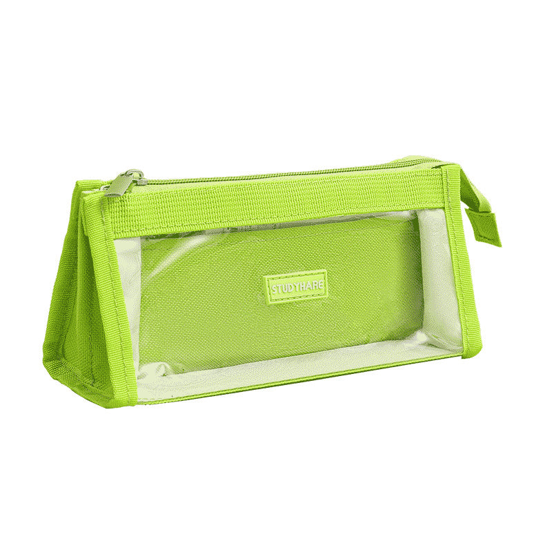 Oxford Cloth Double Layer Pencil Bag