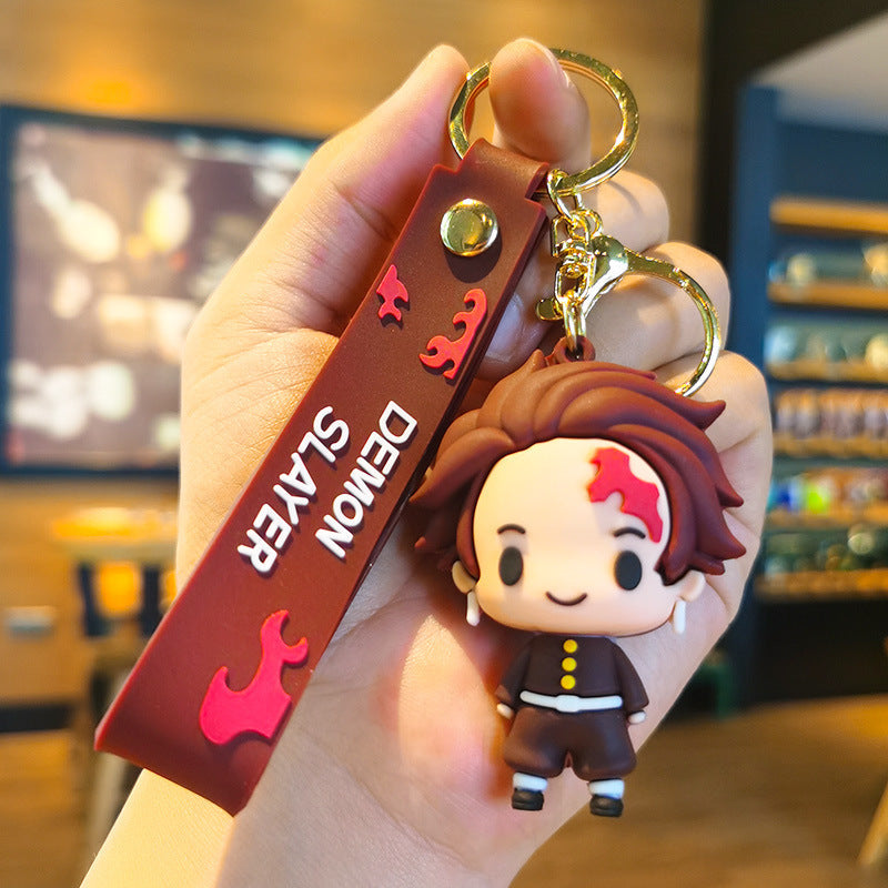 Cartoon PVC Soft Keychain Cute Keychain