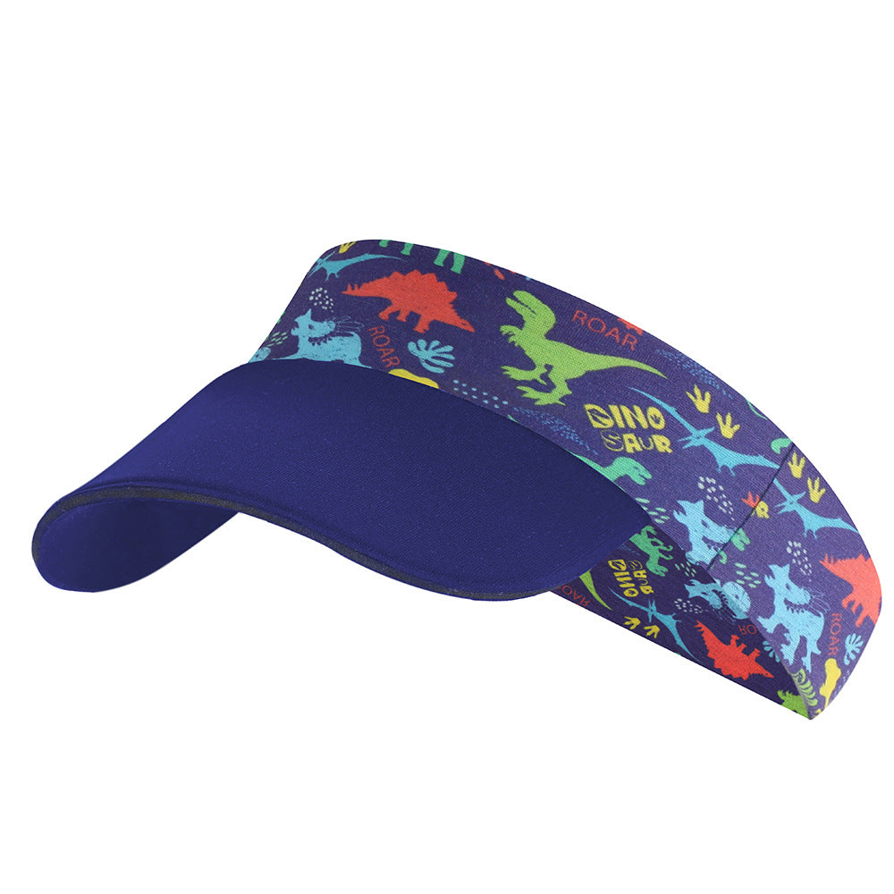 Polyester Kids Summer Print Sports Beanie Hat