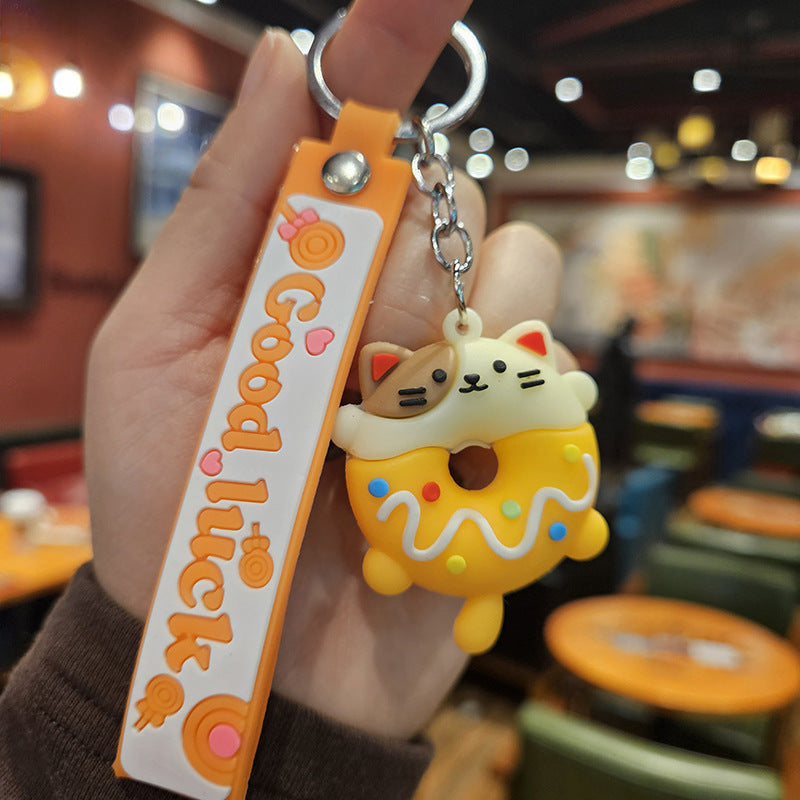 Cartoon PVC Soft Keychains Cute Keychain