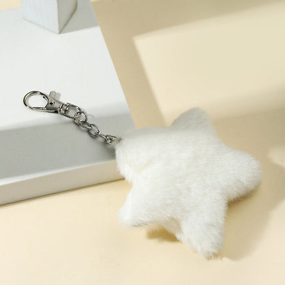 Pentagram Plush Keychain