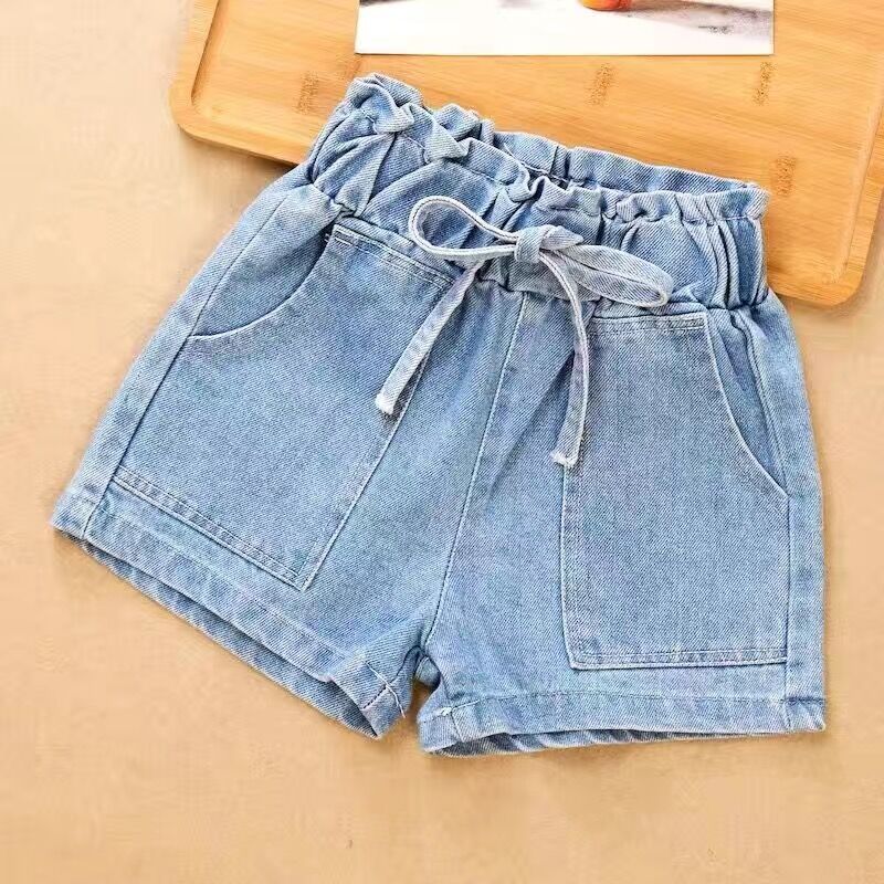 Cotton Girls Denim Shorts