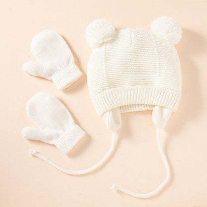 Wholesale Braid Children's Knitted Acrylic Hat