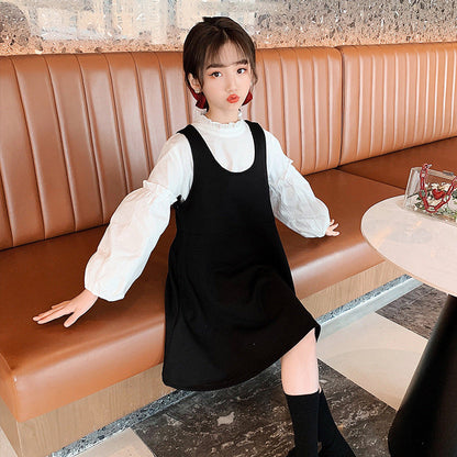 Wholesale Cotton Spring Girls' Strap Skirts