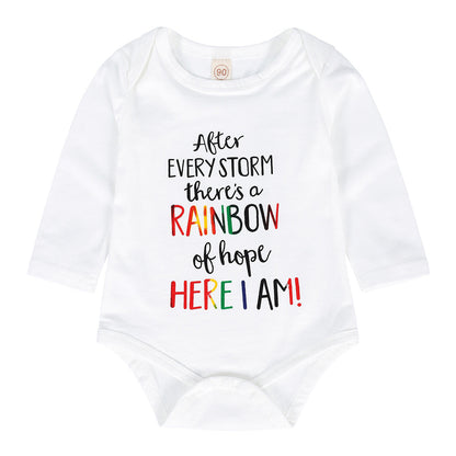 Wholesale Children's Hooded Romper Three-piece Polyester Baby Clothes