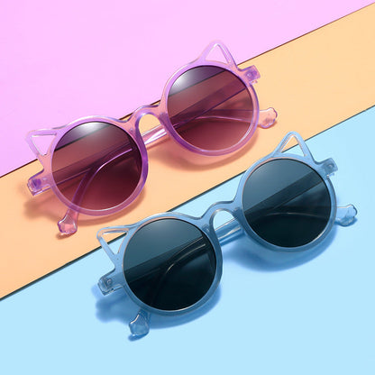 Wholesale Cat Ears Kids Sunglasses