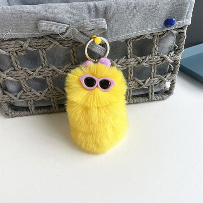 of New Cute Fruit Colored Cartoon Plush Caterpillar