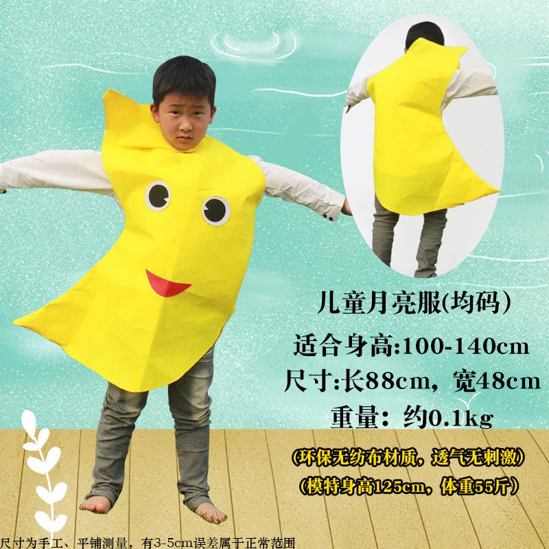 Children's Fruit and Vegetable Costume Environmental-Friendly