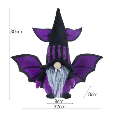 Bat Vampire Faceless Old Man Wings Halloween Dwarf