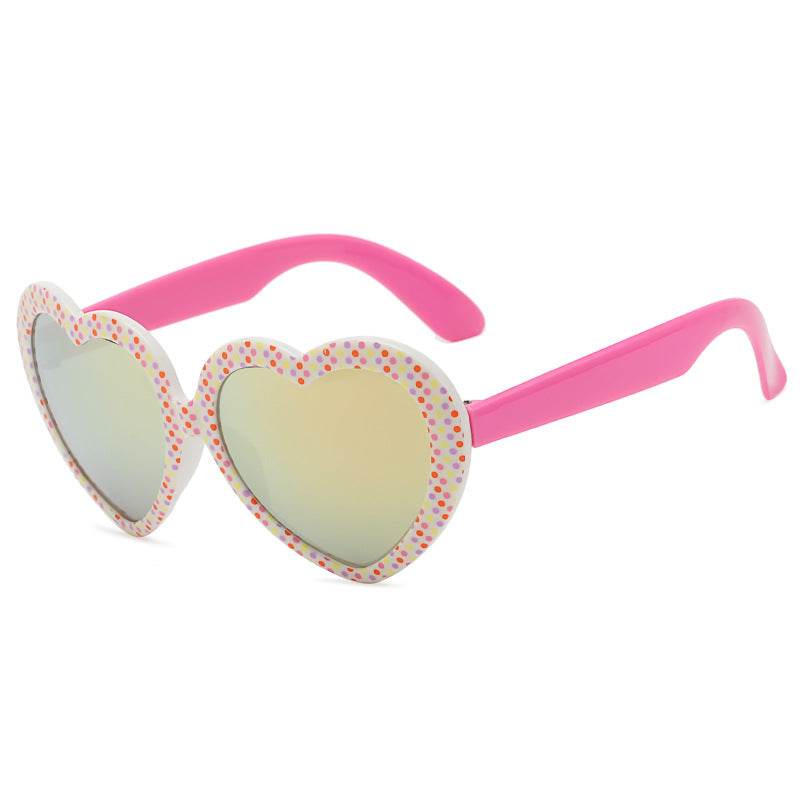 Heart Shape PC Kids Sunglasses