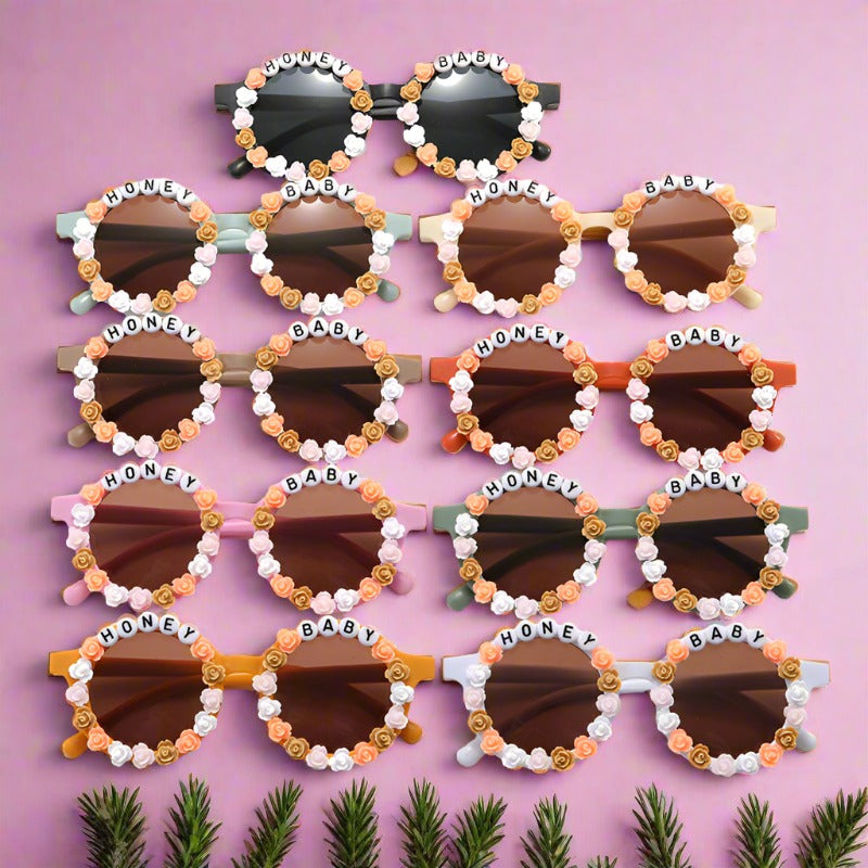 PC Amelia Capri Flower Kids Sunglasses