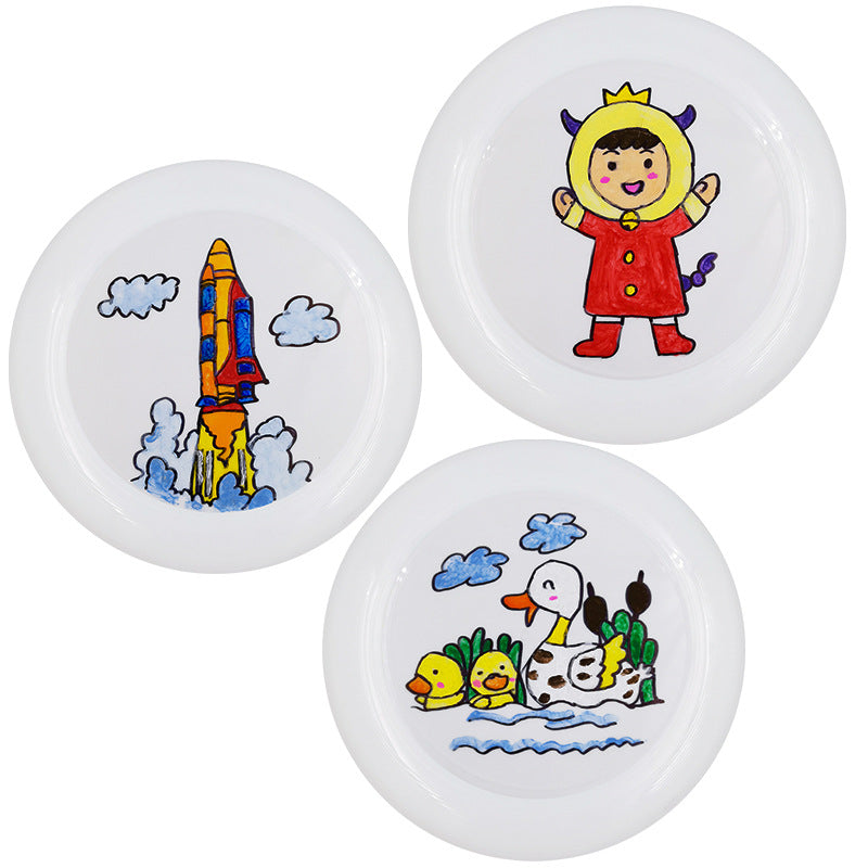 Wholesale DIY Frisbee PE TOY