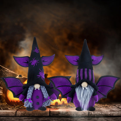 Bat Vampire Faceless Old Man Wings Halloween Dwarf