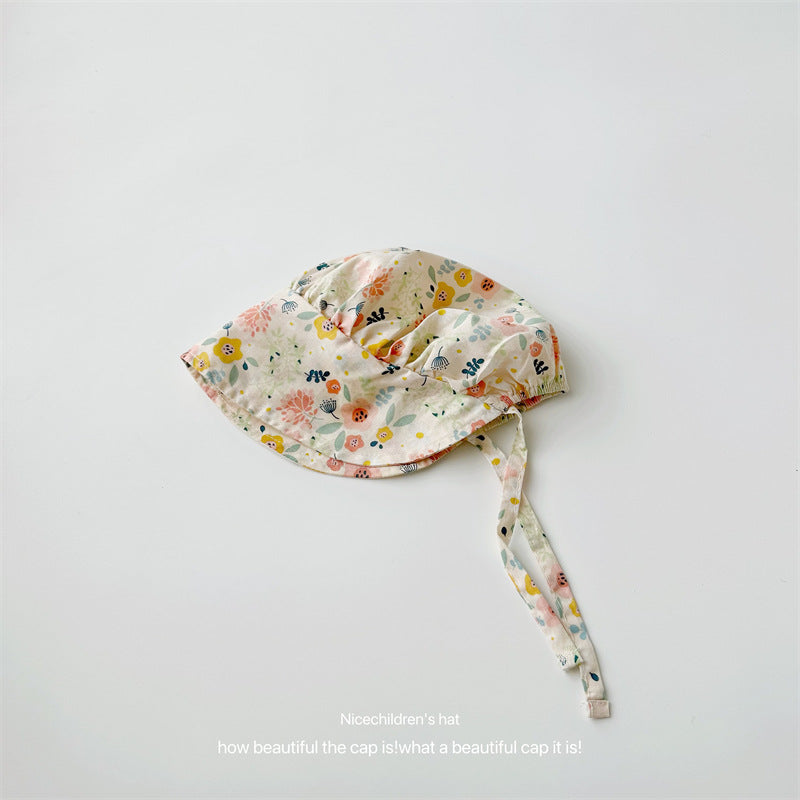 Cotton Kids Tie-up Bucket Hat