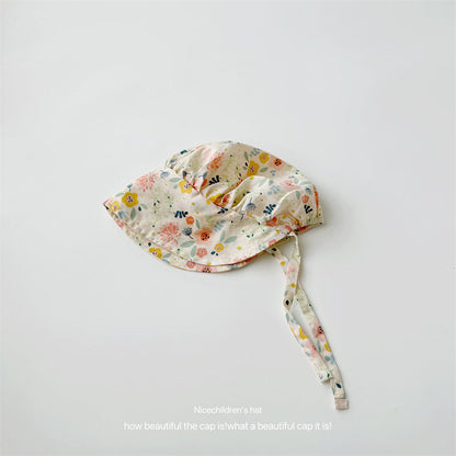Cotton Kids Tie-up Bucket Hat