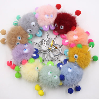 Bunny Elf Plush Keychain