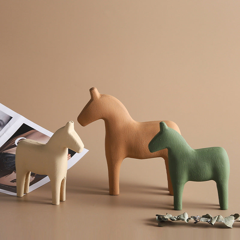 Morandi Trojan Horse Decoration