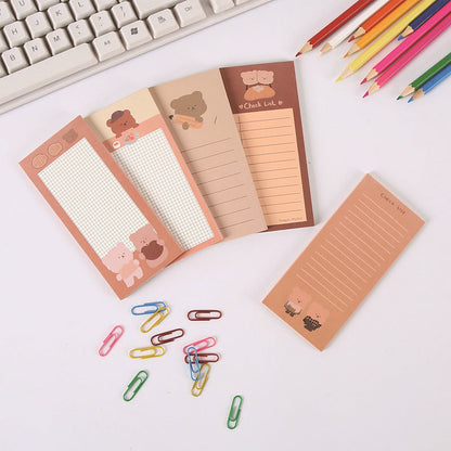 Cute Little Bear Paper Notebooks