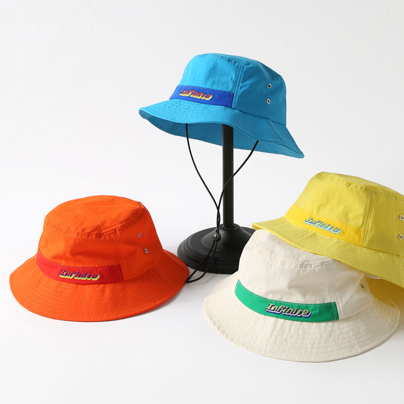Cotton Bright Color Bucket Hat