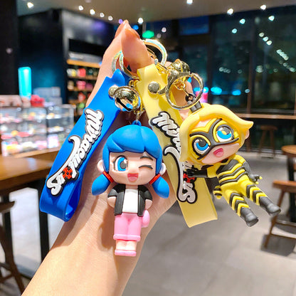 Wholesale Cartoon Cute Silicone Keychain