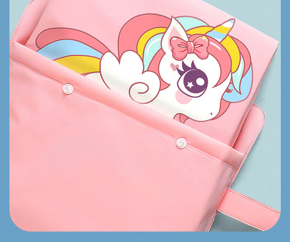 Cartoon Raincoat with Storage Bag