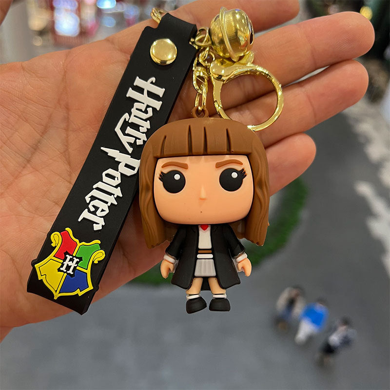 Cartoon PVC Silicone Keychains Cute Keychain