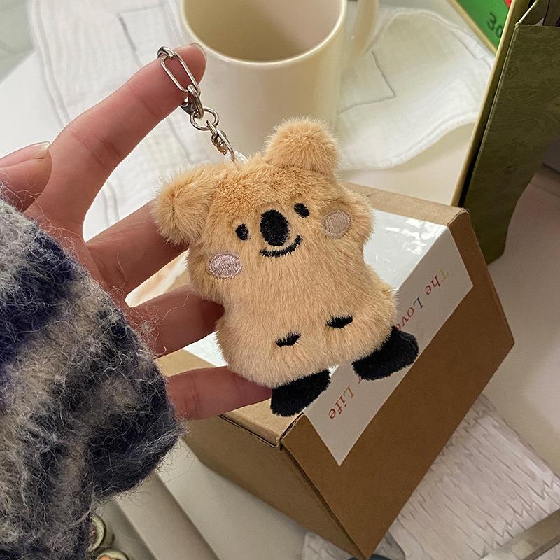 Cute Koala Plush Doll Keychain