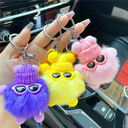 Fur Ball Doll Keychain