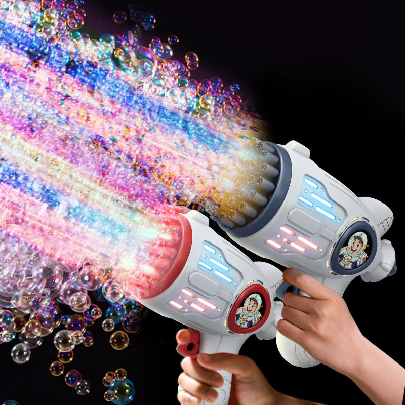 Wholesale 23-hole luminous bubble machine children TOY