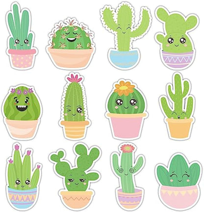 Green Cactus Sticky Notes