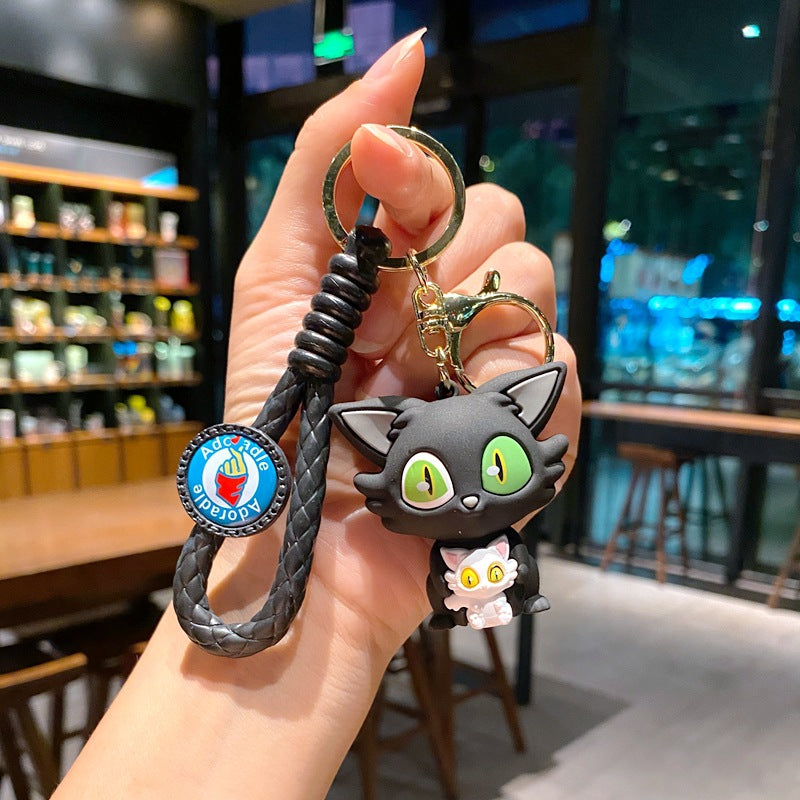 Cartoon Anime PVC Soft Keychain Creative Keychain