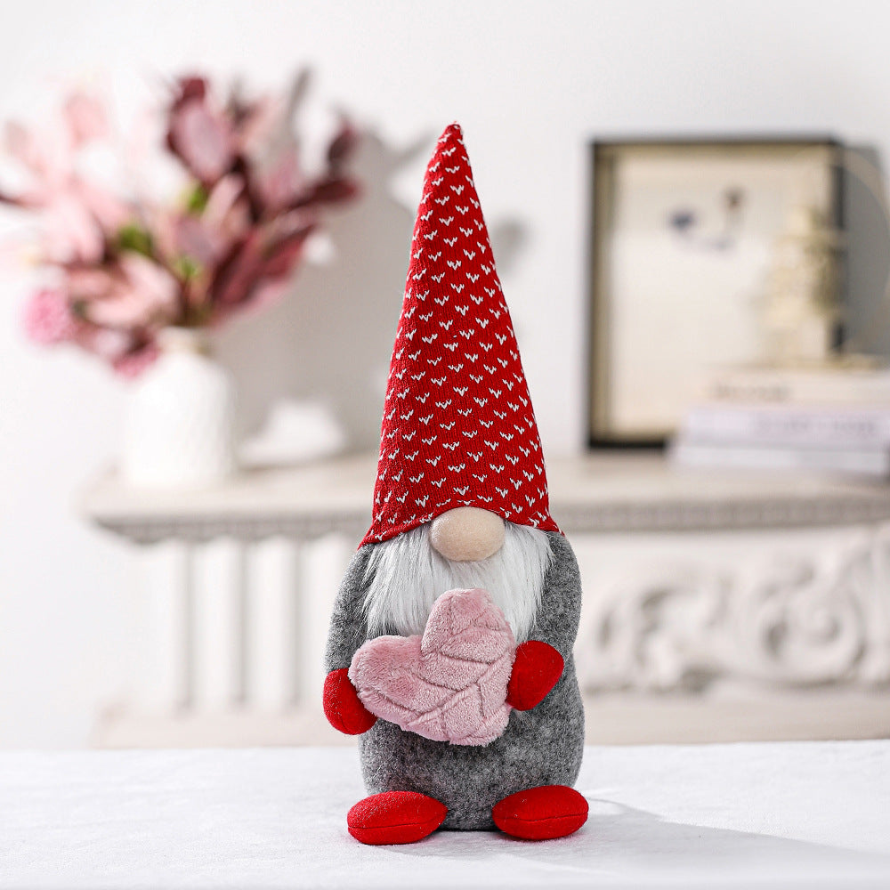 Non-woven Envelope Love Faceless Doll Ornament