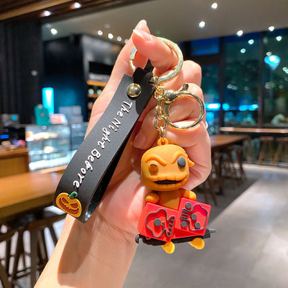 Cartoon Anime PVC Soft Glue Keychain