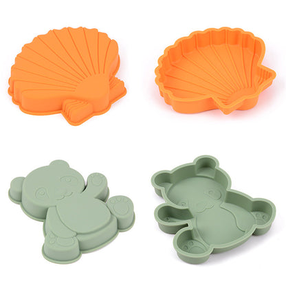 Wholesale Seaside Beach Silicone Toy Parent-child Interactive Sand Digging Shovel Play Water Tool